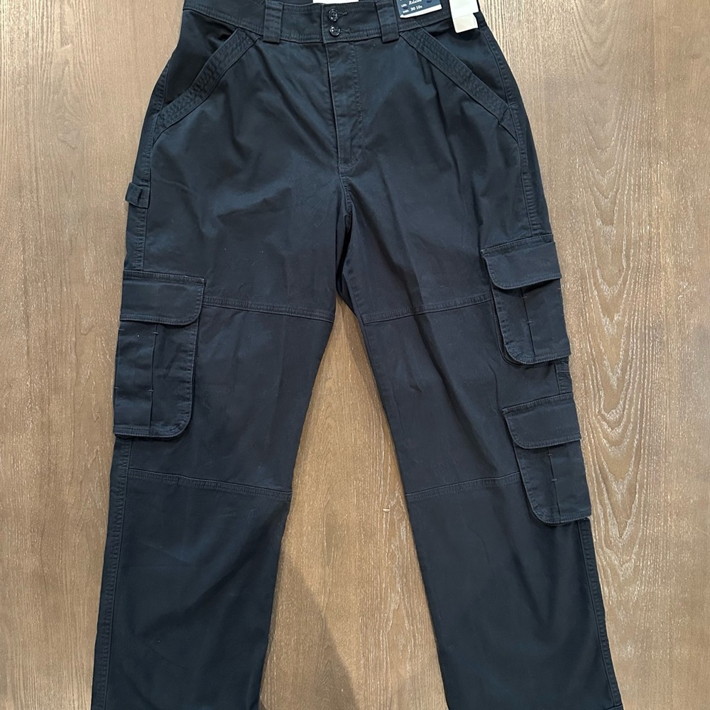 Abercrombie & Fitch Relaxed Cargo Pants Womens Sz 30/10r High Rise